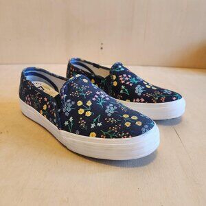 Keds x Rifle Paper Co. Floral Pattern Slip-On Sneakers - Size US 8.5 W